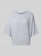 Gebreide pullover met 1/2-mouwen, model 'DILARY'