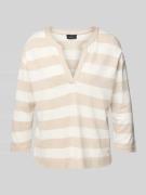 Sweatshirt met 3/4-mouwen