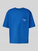 Oversized T-shirt met ronde hals
