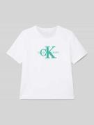 T-shirt met labeldetail, model 'OTTOMAN'