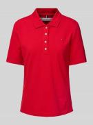 Regular fit poloshirt met logostitching, model '1985'