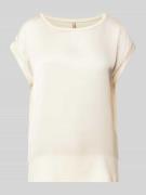T-shirt met kapmouwen, model 'Thilde'
