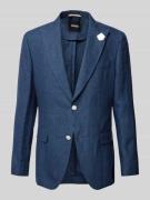 Slim fit colbert van zuiver linnen