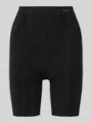 Skinny fit broek met labelprint