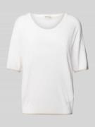 Gebreide pullover met ronde hals