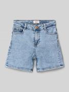 Regular fit korte jeans van katoenmix, model 'PHINE'