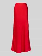 High waist rok met elastische band, model 'SAHRA'