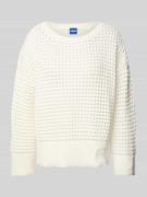 Gebreide pullover met ronde hals, model 'Sumeria'