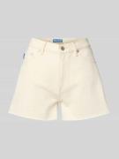 Korte jeans met labeldetail, model 'Gimusa'