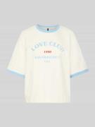 Relaxed fit T-shirt van puur katoen, model 'TOVA'