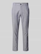 Tapered fit chino met steekzakken, model 'STACE'