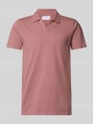 Poloshirt met V-hals
