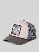 Baseballpet met motiefstitching