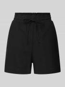 Loose fit korte broek van een mix van viscose en linnen, model 'MYMILO...