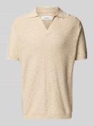 Poloshirt met V-hals