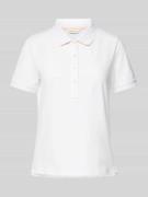 Poloshirt met labelstitching