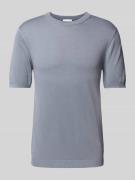 T-shirt met ribboorden