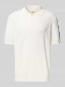 Standard fit poloshirt met polokraag
