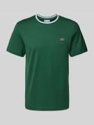 T-shirt met labeldetail