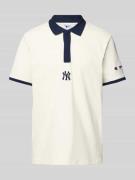 Poloshirt met labelstitching