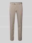 Pantalon met paspelzakken, model 'Tarent'
