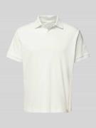 Poloshirt met V-hals