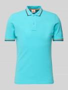 Poloshirt met korte knoopsluiting, model 'Brice'
