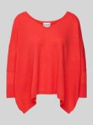 Oversized gebreide pullover met 3/4-mouwen, model 'MINIE'