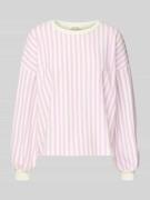 Sweatshirt met ribboorden, model 'BOBYPARK'