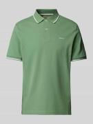 Poloshirt met labelstitching