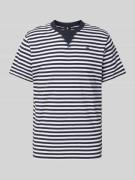 T-shirt met labelstitching