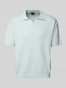 Poloshirt met ribboorden