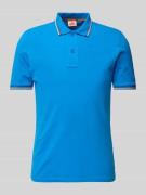 Poloshirt met korte knoopsluiting, model 'Brice'