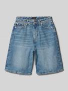 Extra baggy fit korte jeans in 5-pocketmodel, model 'RON'