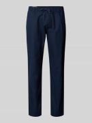 Relaxed fit chino met tunnelkoord