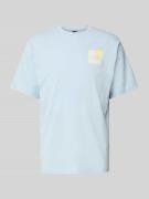 T-shirt met labelprint