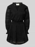 Mini-jurk met V-hals, model 'Aran'