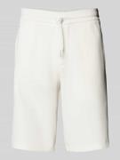 Sweatshorts met elastische band