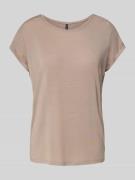 Loose fit T-shirt van lyocellmix, model 'AVA'