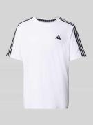 T-shirt met labelprint