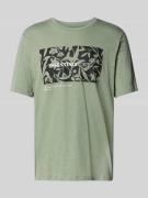 T-shirt met labelprint, model 'JEFF'
