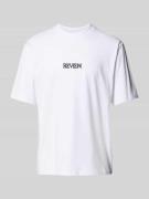 T-shirt met labelstitching