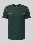 T-shirt met labeldetail