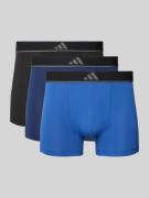 Boxershort met labeldetail in een set van 3 stuks