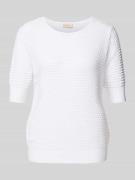 Gebreide pullover met 1/2-mouwen, model 'Dodo'