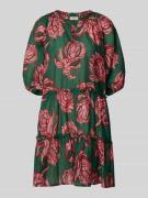 Mini-jurk met ruches, model 'ADELIU'