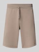 Sweatshorts met elastische band