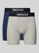 Boxershort met elastische band met label