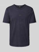 T-shirt met labelprint, model 'Tokks'