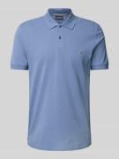 Poloshirt met labelstitching